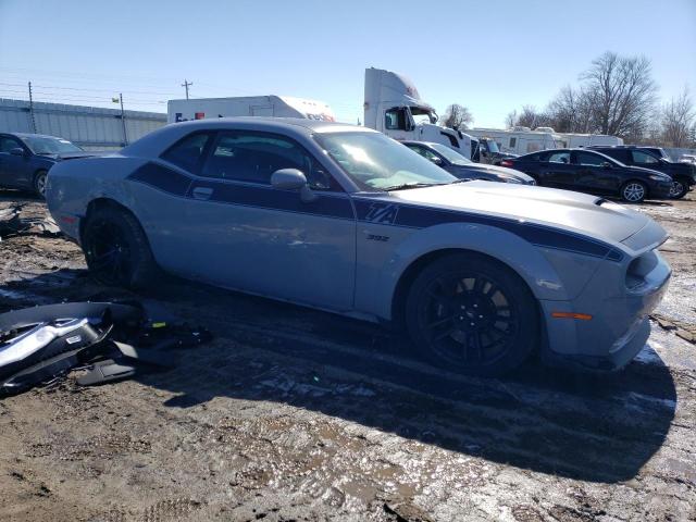 2C3CDZFJ6NH104148 - 2022 DODGE CHALLENGER R/T SCAT PACK GRAY photo 4