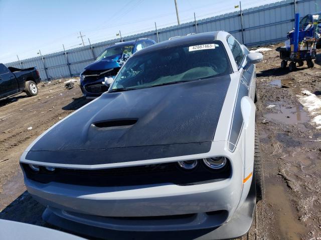 2C3CDZFJ6NH104148 - 2022 DODGE CHALLENGER R/T SCAT PACK GRAY photo 5