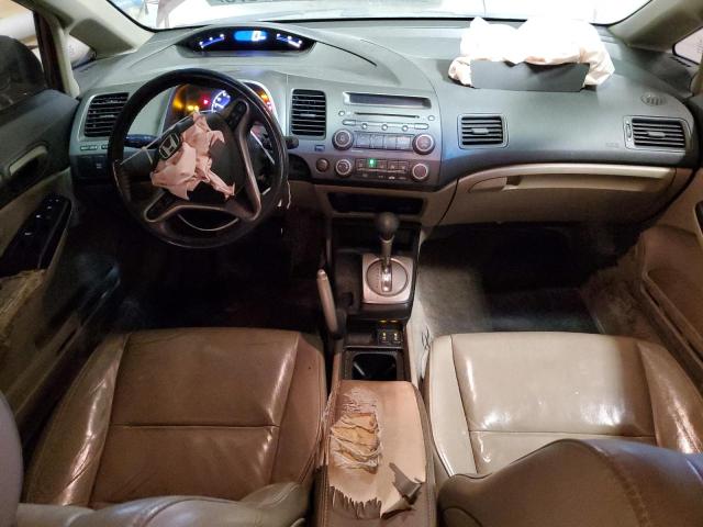 1HGFA16989L006743 - 2009 HONDA CIVIC EXL ბურგუნდია ფოტო 8
