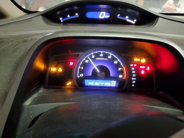 1HGFA16989L006743 - 2009 HONDA CIVIC EXL ბურგუნდია ფოტო 9