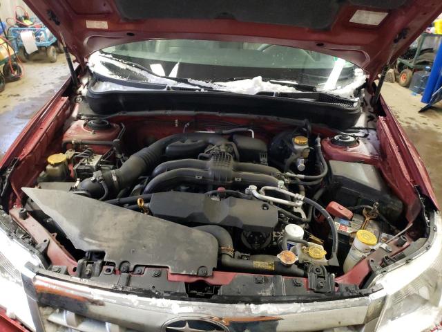 JF2SHAGCXCH445442 - 2012 SUBARU FORESTER TOURING 栗色 照片 12