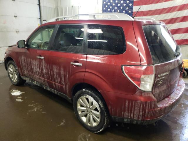 JF2SHAGCXCH445442 - 2012 SUBARU FORESTER TOURING 栗色 照片 2