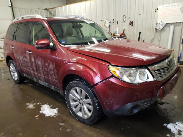 JF2SHAGCXCH445442 - 2012 SUBARU FORESTER TOURING 栗色 照片 4