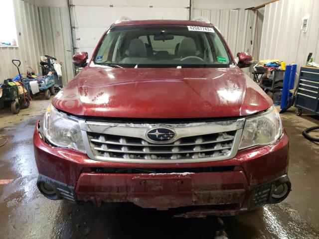 JF2SHAGCXCH445442 - 2012 SUBARU FORESTER TOURING 栗色 照片 5