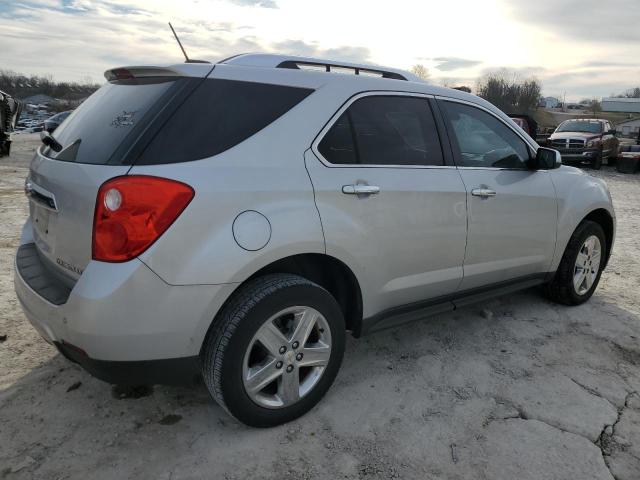 1GNALDEK8FZ125210 - 2015 CHEVROLET EQUINOX LTZ SILVER photo 3