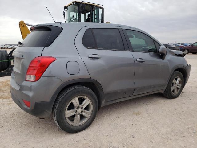 3GNCJKSB7LL307961 - 2020 CHEVROLET TRAX LS GRAY photo 3