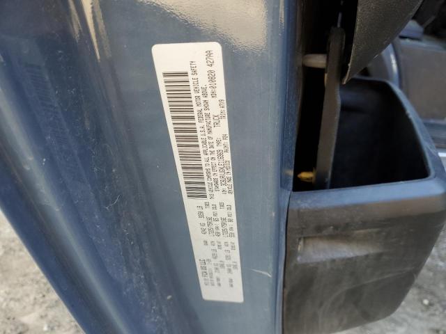 3C6URVJGXLE116969 - 2020 RAM PROMASTER 3500 HIGH ლურჯი ფოტო 12