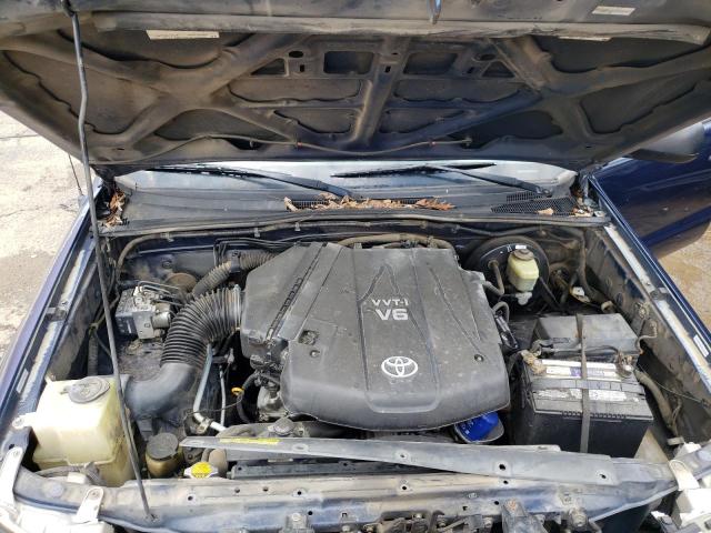 5TEJU62N45Z064344 - 2005 TOYOTA TACOMA DOUBLE CAB PRERUNNER BLUE photo 11