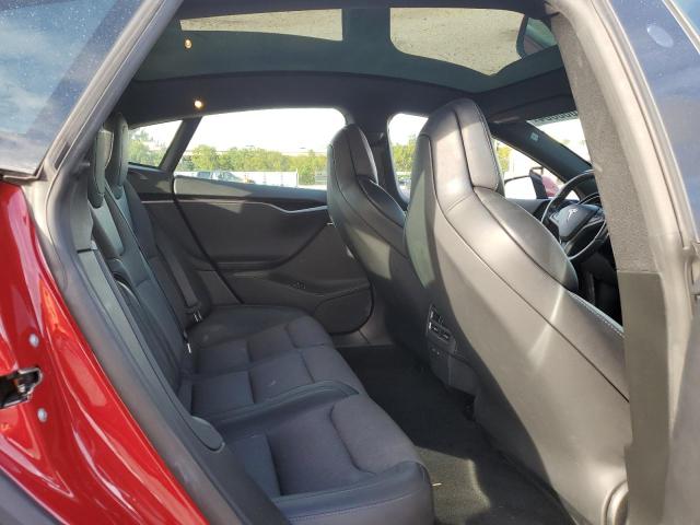 5YJSA1E22JF295787 - 2018 TESLA MODEL S წითელი ფოტო 10