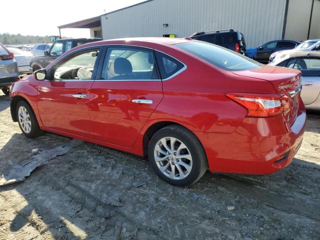 3N1AB7AP4JL632980 - 2018 NISSAN SENTRA S RED photo 2