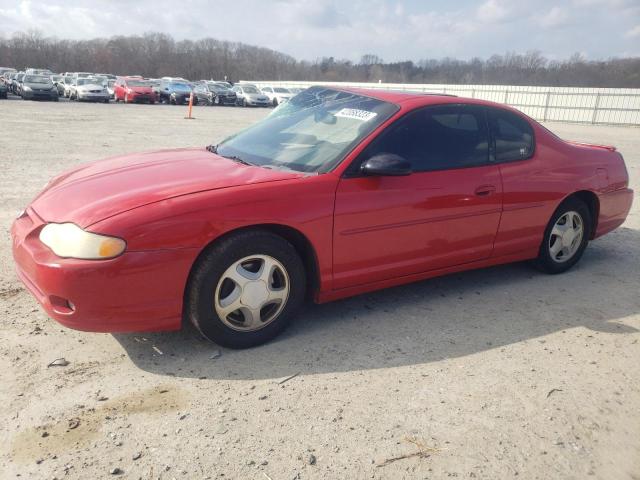 2G1WX12K149364698 - 2004 CHEVROLET MONTE CARL SS RED photo 1