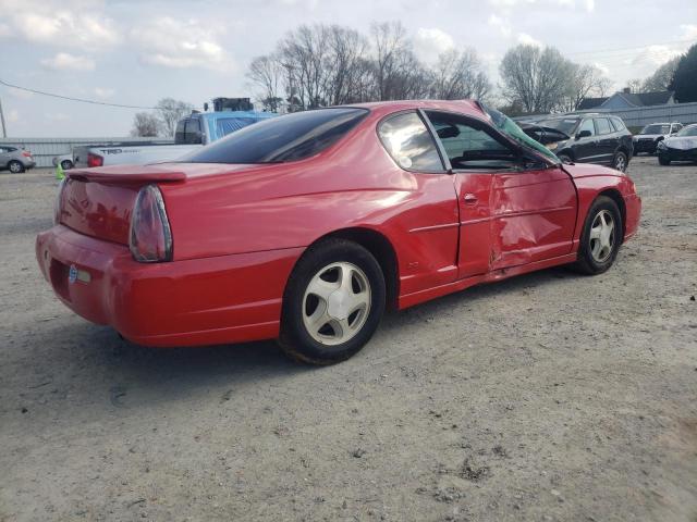 2G1WX12K149364698 - 2004 CHEVROLET MONTE CARL SS RED photo 3