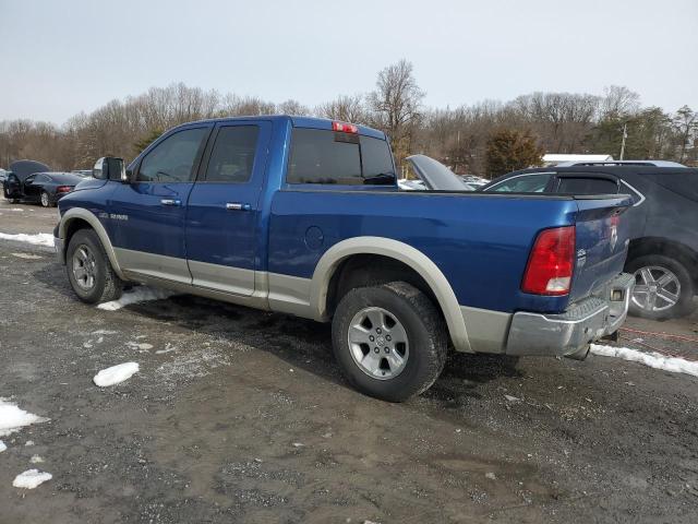 1D7RV1GT9AS176183 - 2010 DODGE RAM 1500 BLUE photo 2