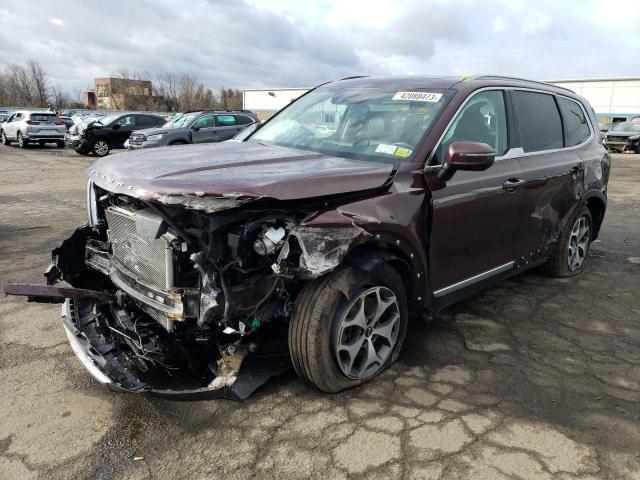 5XYP3DHC6LG001468 - 2020 KIA TELLURIDE EX BURGUNDY photo 1