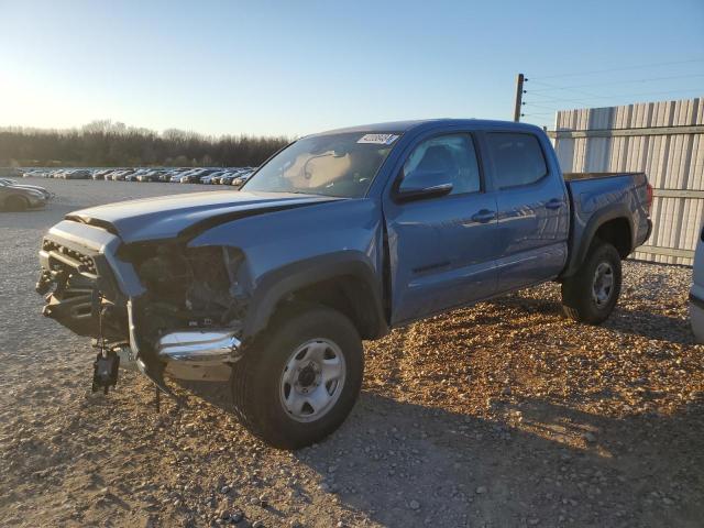 3TMCZ5AN8KM250953 - 2019 TOYOTA TACOMA DOUBLE CAB BLUE photo 1