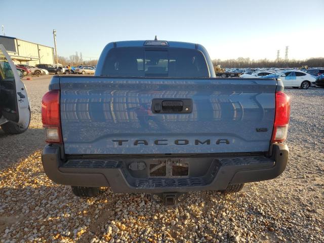 3TMCZ5AN8KM250953 - 2019 TOYOTA TACOMA DOUBLE CAB BLUE photo 6