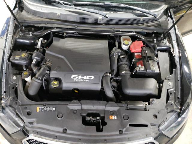 1FAHP2KT2HG125673 - 2017 FORD TAURUS SHO BLACK photo 11