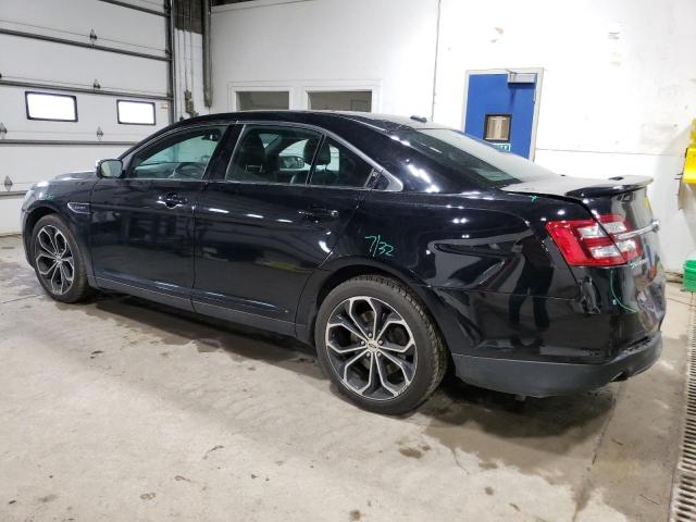 1FAHP2KT2HG125673 - 2017 FORD TAURUS SHO BLACK photo 2