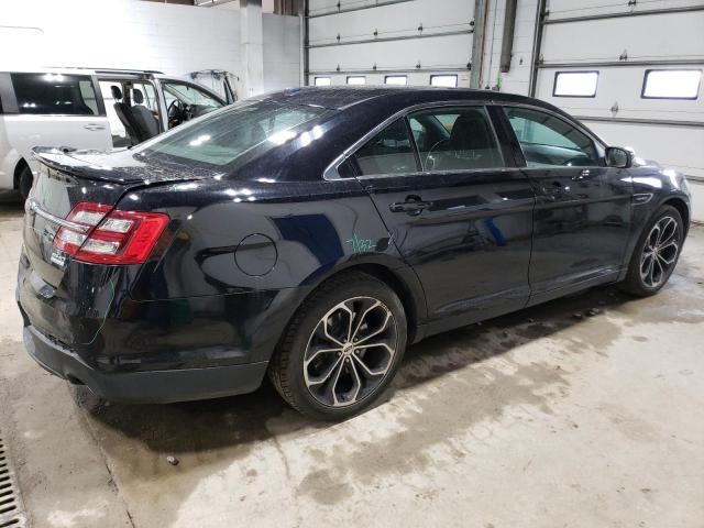 1FAHP2KT2HG125673 - 2017 FORD TAURUS SHO BLACK photo 3