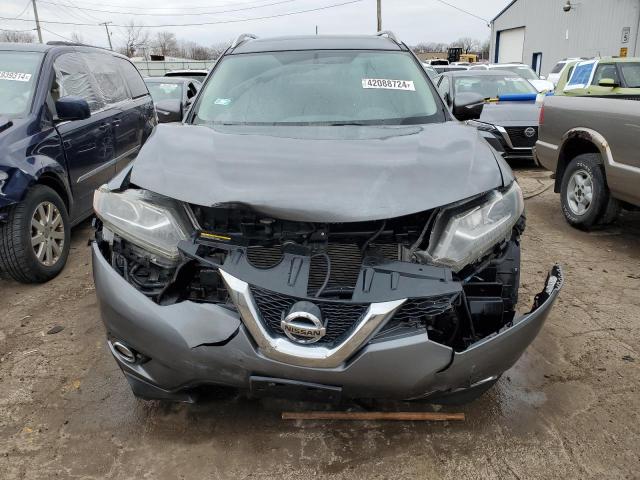 5N1AT2MVXFC799169 - 2015 NISSAN ROGUE S GRAY photo 5