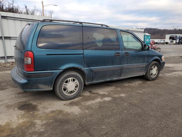 1GNDX03E72D293824 - 2002 CHEVROLET VENTURE GREEN photo 3