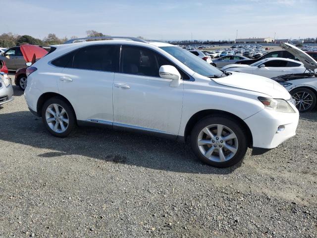 JTJZB1BA5D2007160 - 2013 LEXUS RX 450 WHITE photo 4