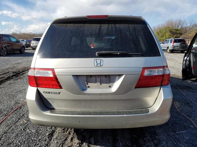 5FNRL384X6B090727 - 2006 HONDA ODYSSEY EX SILVER photo 6