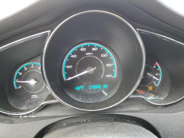 1G1ZC5E05CF262904 - 2012 CHEVROLET MALIBU 1LT GRAY photo 9