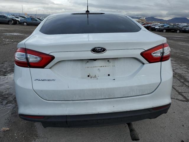 3FA6P0G73FR163958 - 2015 FORD FUSION S WHITE photo 6