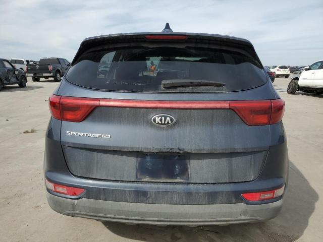 KNDPM3AC8J7454910 - 2018 KIA SPORTAGE LX BLUE photo 6