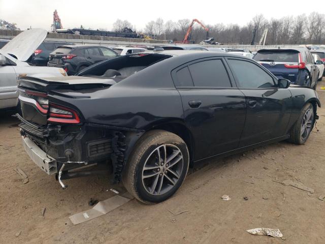 2C3CDXJGXKH667103 - 2019 DODGE CHARGER SXT BLACK photo 3