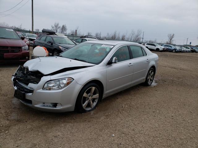 1G1ZC5E1XBF270570 - 2011 CHEVROLET MALIBU 1LT SILVER photo 1