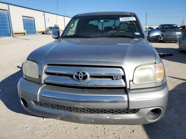 5TBRT34145S468541 - 2005 TOYOTA TUNDRA ACCESS CAB SR5 SILVER photo 5