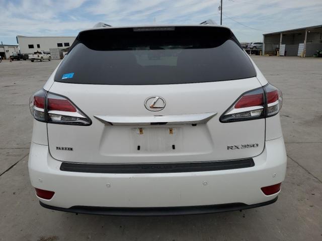 2T2ZK1BA9FC151099 - 2015 LEXUS RX 350 WHITE photo 6