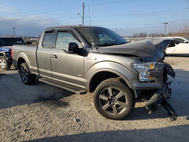 1FTFX1EG4FFA14765 - 2015 FORD F150 SUPER CAB BLACK photo 4