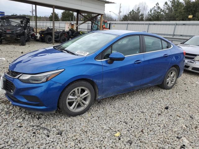 1G1BE5SM4H7127997 - 2017 CHEVROLET CRUZ LT BLUE photo 1