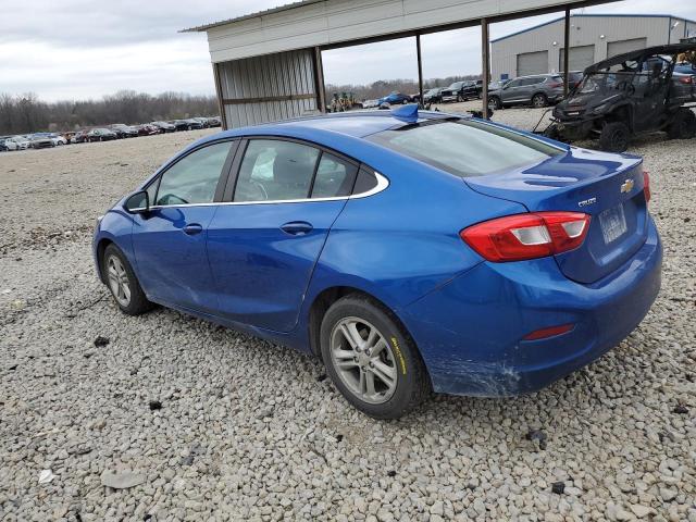 1G1BE5SM4H7127997 - 2017 CHEVROLET CRUZ LT BLUE photo 2