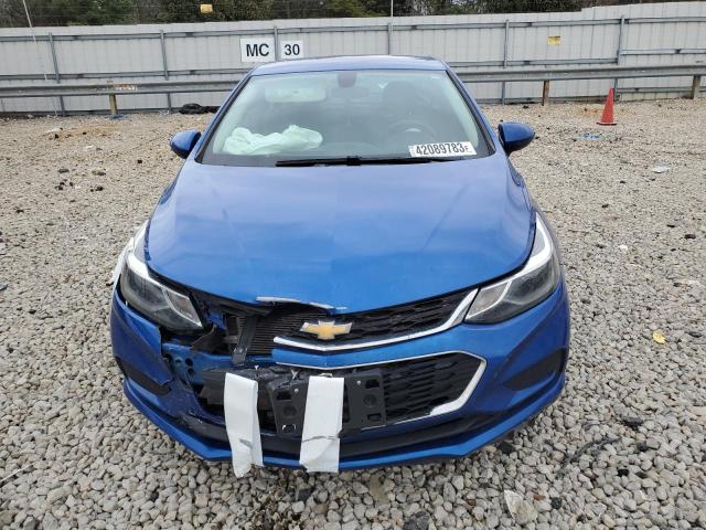 1G1BE5SM4H7127997 - 2017 CHEVROLET CRUZ LT BLUE photo 5