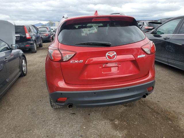 JM3KE2DY5F0496726 - 2015 MAZDA CX-5 GT RED photo 6