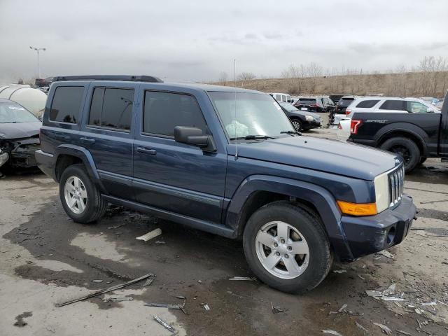 1J8HG48K58C214951 - 2008 JEEP COMMANDER SPORT BLUE photo 4