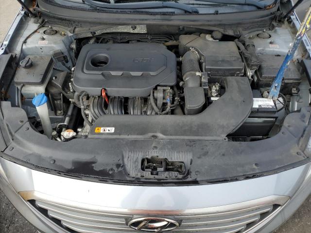 5NPE24AF7HH518597 - 2017 HYUNDAI SONATA SE SILVER photo 11