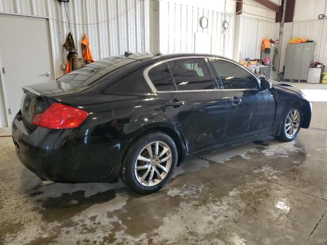 JNKBV61F48M274868 - 2008 INFINITI G35 BLACK photo 3