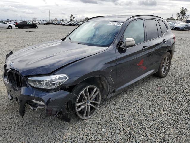 5UXTS3C55J0Y96067 - 2018 BMW X3 XDRIVEM40I შავი ფოტო 1