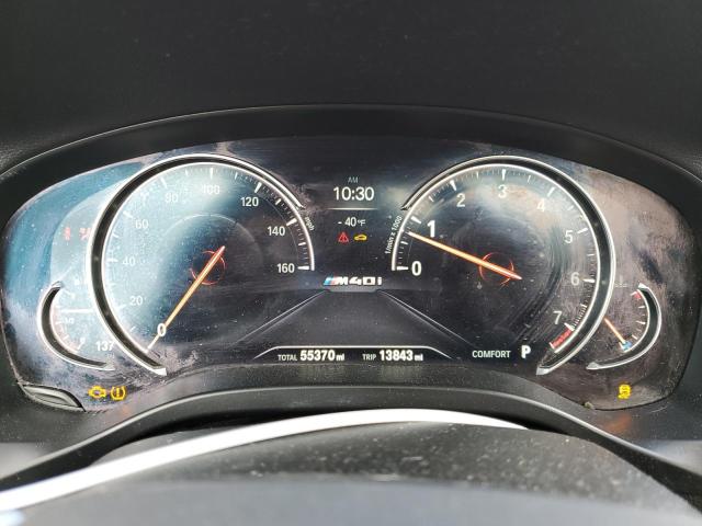 5UXTS3C55J0Y96067 - 2018 BMW X3 XDRIVEM40I შავი ფოტო 9