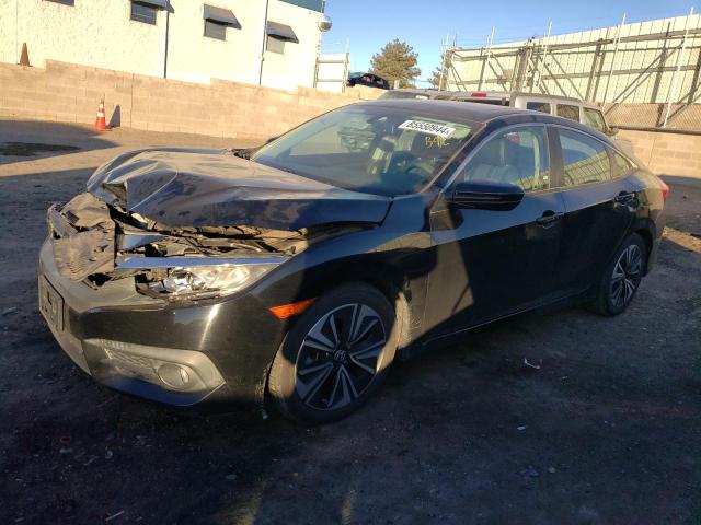 2HGFC1F78HH644995 - 2017 HONDA CIVIC EXL BLACK photo 1