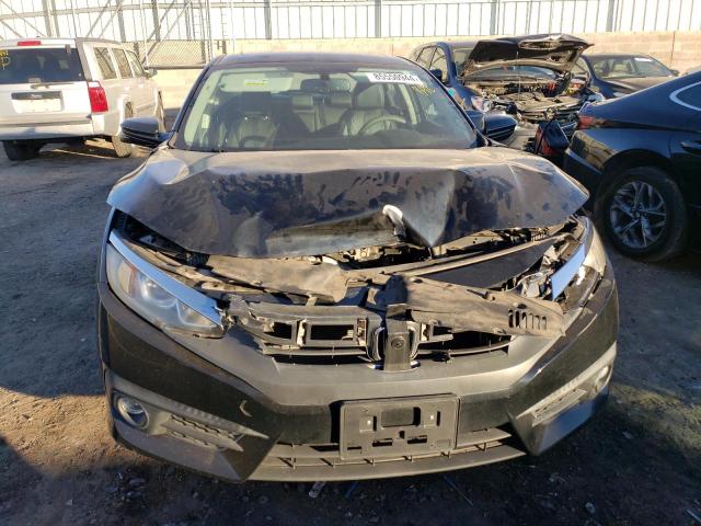 2HGFC1F78HH644995 - 2017 HONDA CIVIC EXL BLACK photo 5