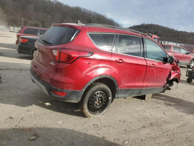 1FMCU9HD5KUA76382 - 2019 FORD ESCAPE SEL BURGUNDY photo 3