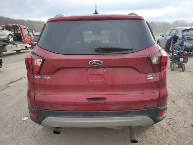 1FMCU9HD5KUA76382 - 2019 FORD ESCAPE SEL BURGUNDY photo 6