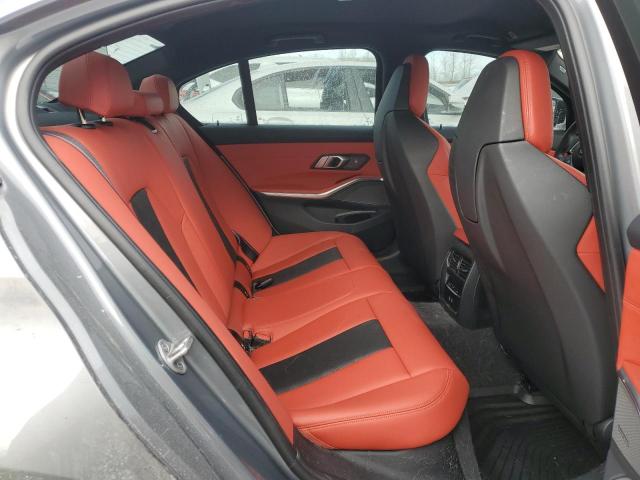 WBS43AY05RFT40007 - 2024 BMW M3 COMPETITION GRAY photo 10