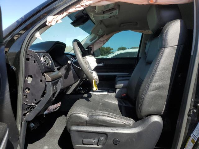 5TFUY5F19KX795003 - 2019 TOYOTA TUNDRA DOUBLE CAB SR/SR5 BLACK photo 7